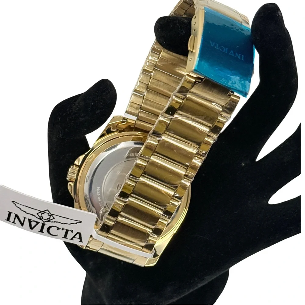 New Invicta Pro Diver Men's Watch - 42mm, Gold (69396)